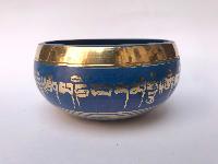 [third Eye Chakra], Singing Bowl With [double Dorje]