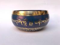 [third Eye Chakra], Singing Bowl With [pancha Buddha Embossed]