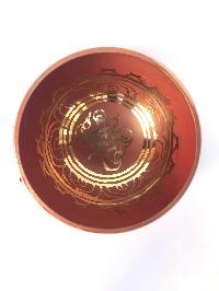 [root Chakra], Singing Bowl With [endless Knot]