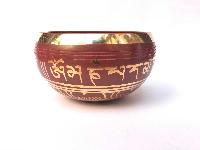 [root Chakra], Singing Bowl With [endless Knot]