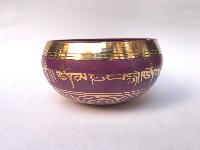 [crown Chakra], Singing Bowl With [double Dorje]