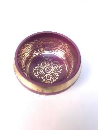 [crown Chakra], Singing Bowl With [double Dorje]