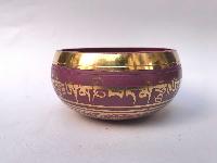 [crown Chakra], Singing Bowl With [double Dorje]