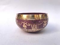 [crown Chakra], Singing Bowl With [double Dorje]