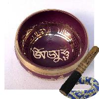 [crown Chakra], Singing Bowl With [om Mani Padme Hum]