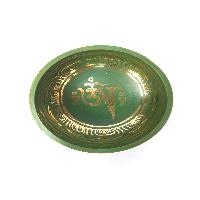 [heart Chakra], Singing Bowl With [tibetan Om]