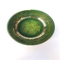 [heart Chakra], Singing Bowl With [pancha Buddha], In[green]