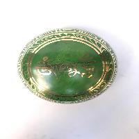 [heart Chakra], Singing Bowl With [double Dorje], In[green]