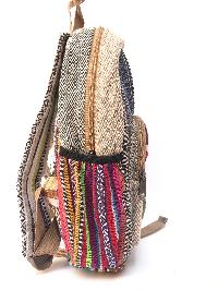 Natural Hemp Backpack Bag