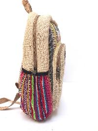 Natural Hemp Backpack Bag