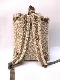 Natural Hemp Backpack Bag