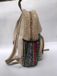 Natural Hemp Backpack Bag