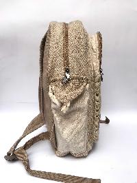 Natural Hemp Backpack Bag