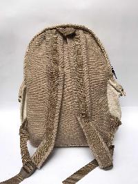 Natural Hemp Backpack Bag