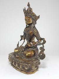 Buddhist Handmade Statue Of Vajrasattva, Good Quality, [bronze Antique Finishing]