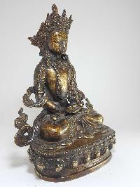 Tibetan Statue Of Amitayus, Good Quality, [bronze Antique Finishing]