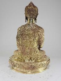 Tibetan Statue Of Shakyamuni Buddha [glossy]