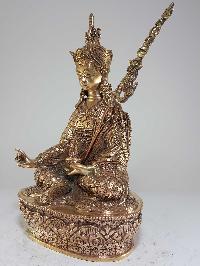 Tibetan Statue Of Padmasambhava [glossy]