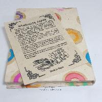 Circle Design Lokta Paper [small] Notebook, [40 Pages], [patchwork]