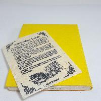 Mithila Design,lokta Paper [small] Notebook, [40 Pages], Finishing, [mithila Art]