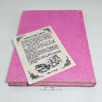 Mithila Design, Lokta Paper [medium] Notebook, [45 Pages], Warrier Elephant, [mithila Art]