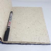 Mithila Design, Lokta Paper [medium] Notebook, [45 Pages], 3 Elephant, [mithila Art]