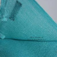 Pashmina Shawl, Nepali Handmade Shawl, In Four Ply Wool, Color Dye [light Blue Color]