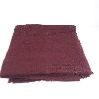 Pashmina Shawl, Nepali Handmade Shawl, In Four Ply Wool, Color Dye [maroon Color]