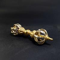 Good Quality 9 Point Vajra Dorje, [gold And Silver Plated]