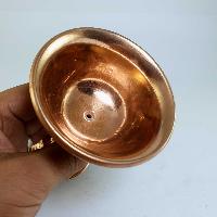 Copper Butter Lamp, Buddhist Ritual Items, [small]