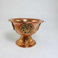 Copper Butter Lamp, Buddhist Ritual Items