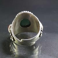 Turquoise Silver Ring [old Tibetan Turquoise], [adjustable Size]