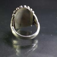 Turquoise Silver Ring [old Tibetan Turquoise]