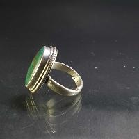 Turquoise Silver Ring [old Tibetan Turquoise]