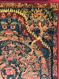 Tibetan Thangka Of Wheel Of Life - Bhavacakra - Reduk