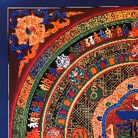 Tibetan Mantra Mandala, [color]