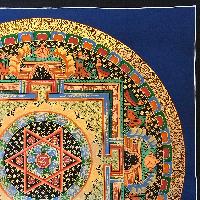 Tibetan Mantra Mandala, [color]