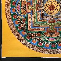 Tibetan Mantra Mandala, [color]