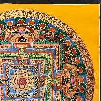 Tibetan Mantra Mandala, [color]