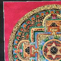 Tibetan Mantra Mandala, [color]