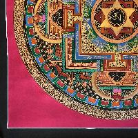 Tibetan Mantra Mandala, [color]