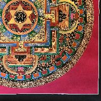 Tibetan Mantra Mandala, [color]