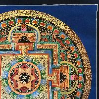 Tibetan Mantra Mandala, [color]