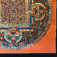 Tibetan Mantra Mandala, [color]