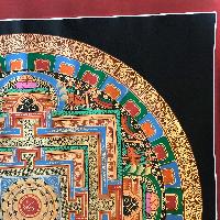 Tibetan Mantra Mandala, [color]