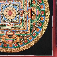 Tibetan Mantra Mandala, [color]