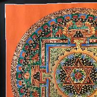 Tibetan Mantra Mandala, [color]