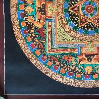 Tibetan Mantra Mandala, [color]