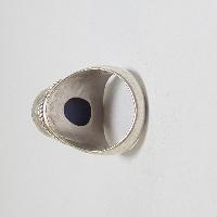 Nepali Silver Ring With Lapis Lazuli