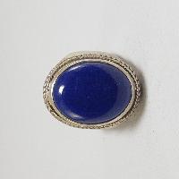 Nepali Silver Ring With Lapis Lazuli